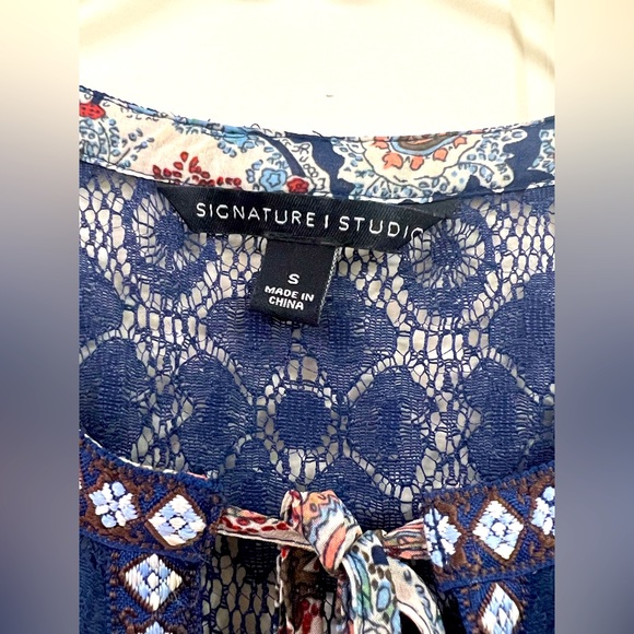 Multicolored sleeveless maxi-dress size small - Picture 4 of 8